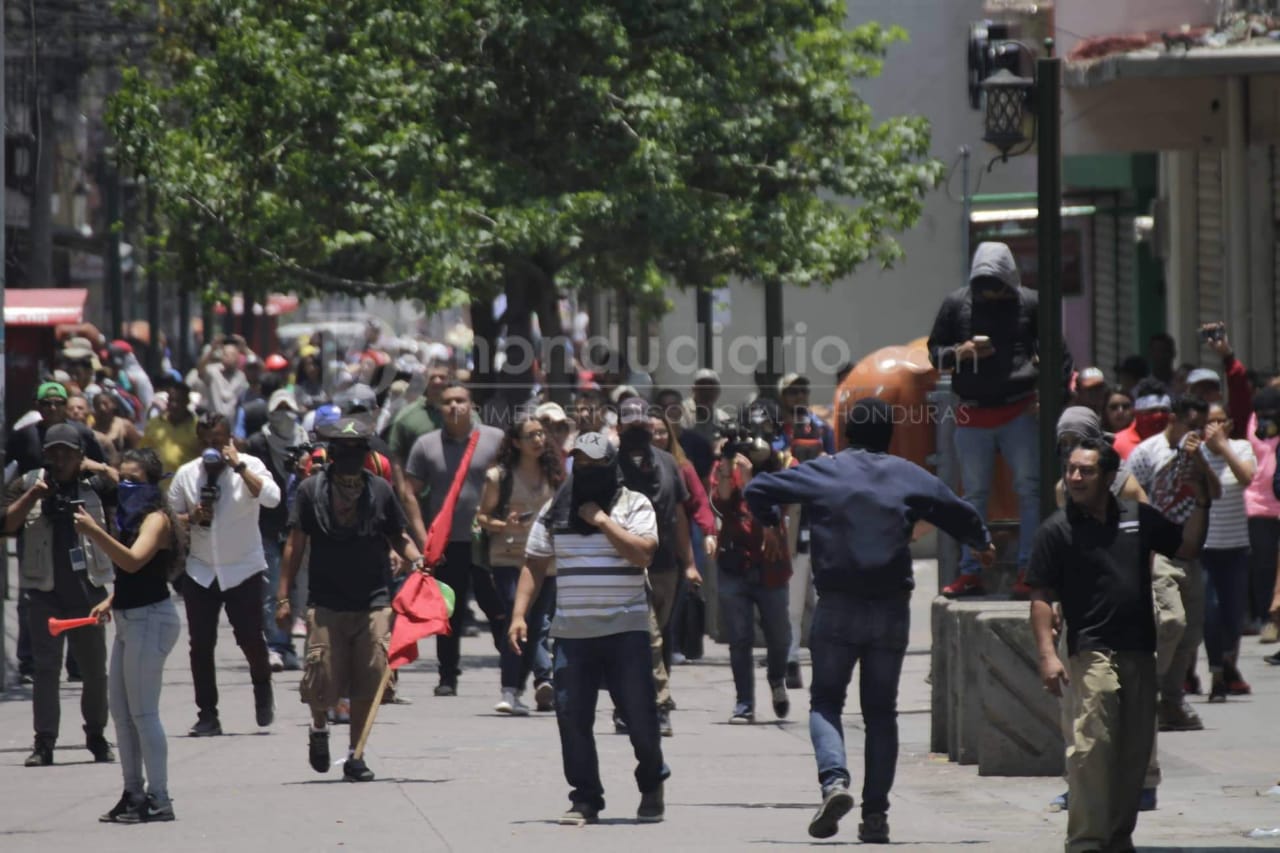 Cofadeh pide al Estado parar los actos de hostigamiento en contra de manifestantes