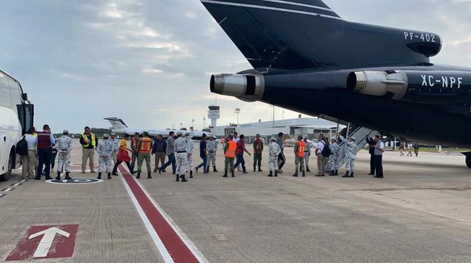 Más de 1,261 hondureños han sido retornados vía aérea en un mes