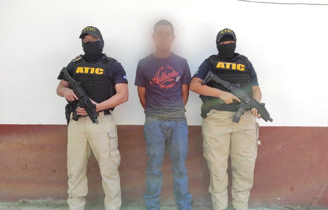 ATIC captura a exmilitar acusado de tres delitos en occidente