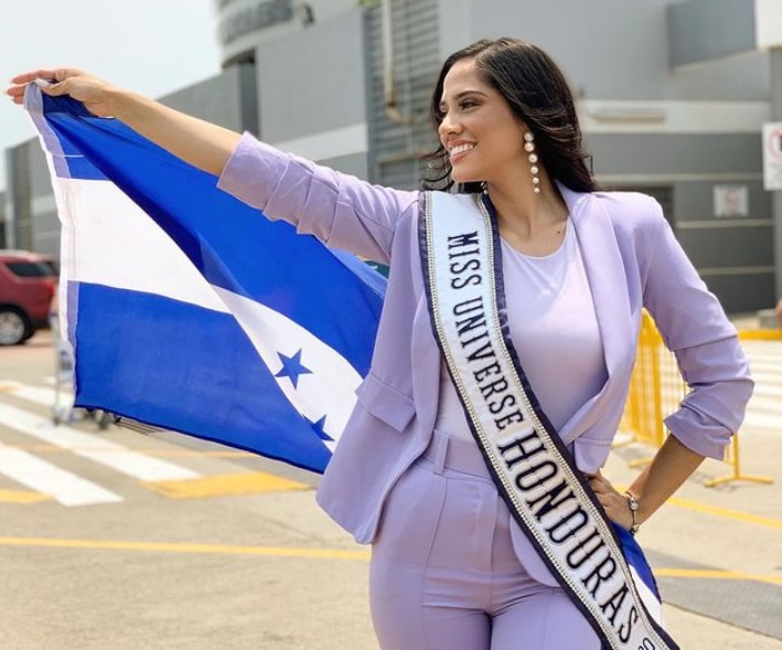 Miss Honduras Universo partió del país para el certamen que se desarrollará en EE.UU.