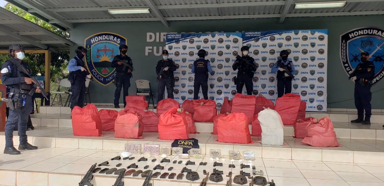A media tonelada de cocaína asciende lo incautado en Sonaguera, Colón
