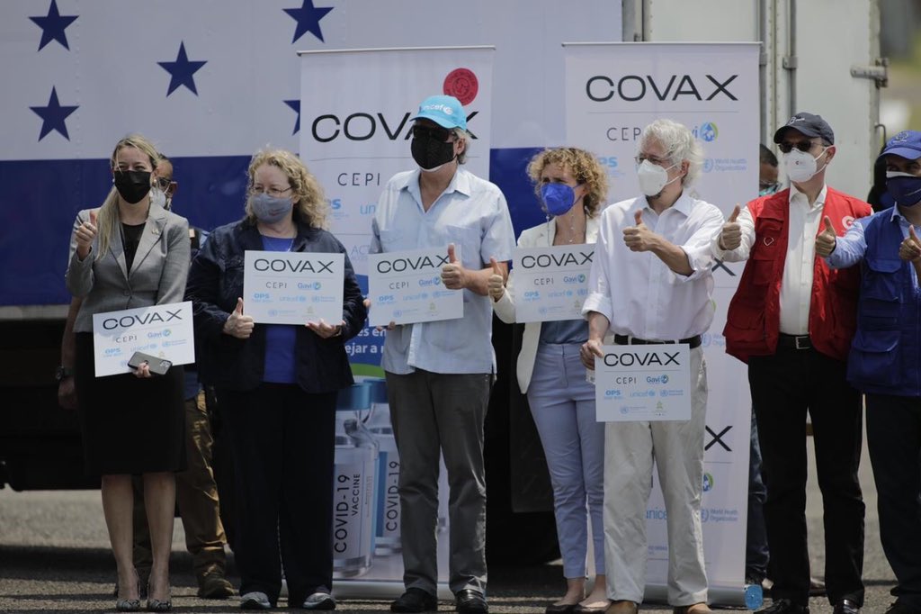 Salud reconocen que sin el mecanismo Covax, Honduras «no tendría vacunas»