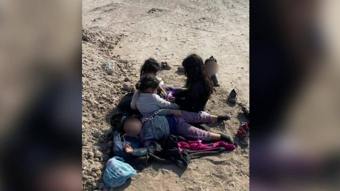 Hallan a 5 niñas migrantes abandonadas en la frontera de EEUU, entre ellas 3 hondureñas