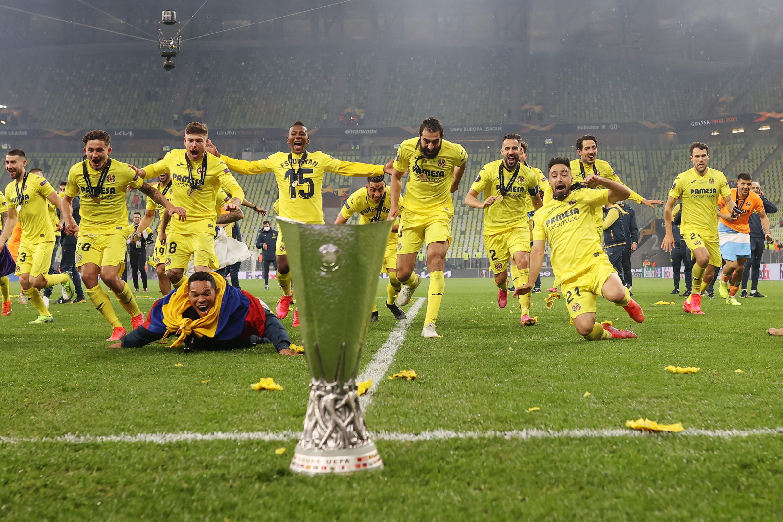 Villarreal hace historia y es campeón de la Europa League