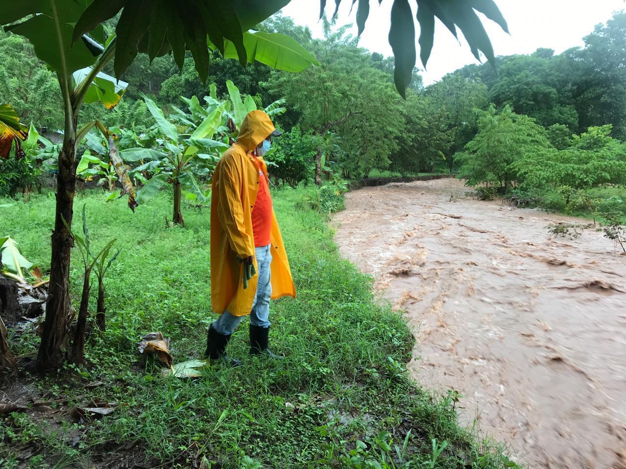Alerta amarilla por 48 horas para el Valle de Sula por fuertes lluvias y crecida del Río Ulúa