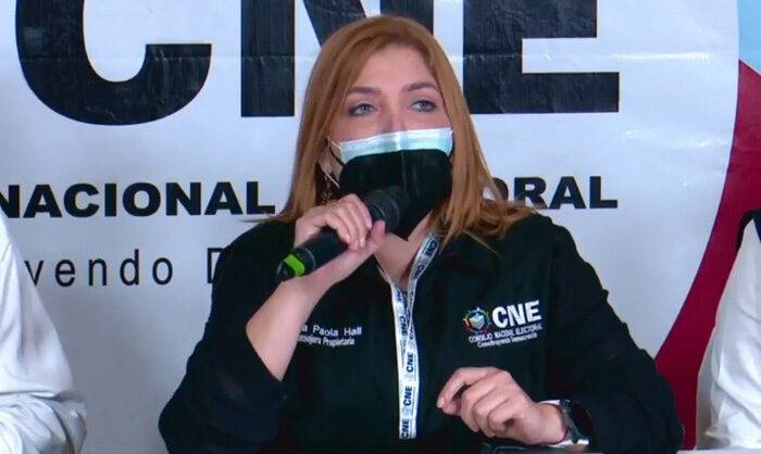 Lucha por autonomía del CNE debe ser de todos, asegura Ana Paola Hall