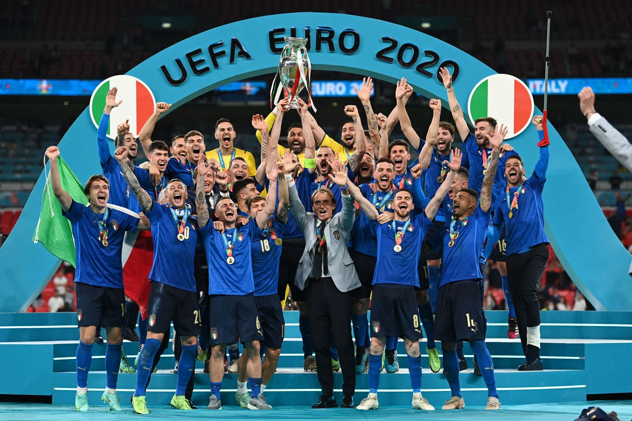 Italia toca la gloria y gana su segunda Eurocopa en la historia