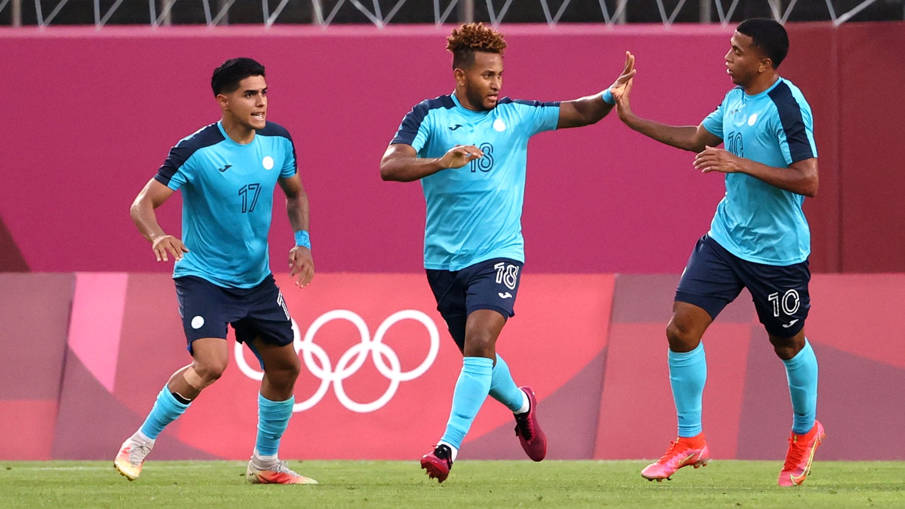 Selección olímpica de Honduras ya trabaja en Yokohama donde enfrentará a Corea del Sur