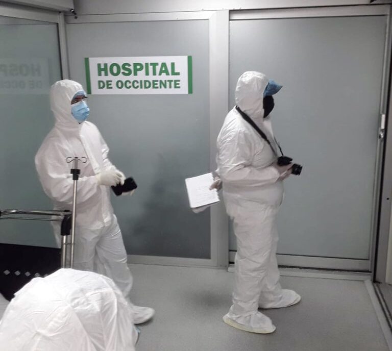 MP inspecciona Hospital Móvil de Santa Rosa de Copán por irregularidades