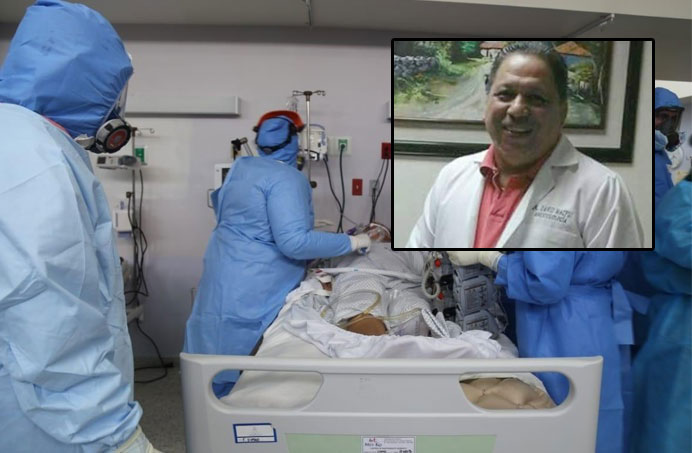 Fallece por COVID el anestesiólogo hondureño Ángel David Macpui