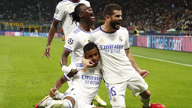 Real Madrid venció sobre la hora al Inter en Champions League