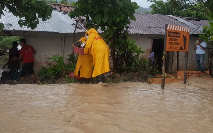 Nueva Ocotepeque en estado de emergencia debido a las lluvias