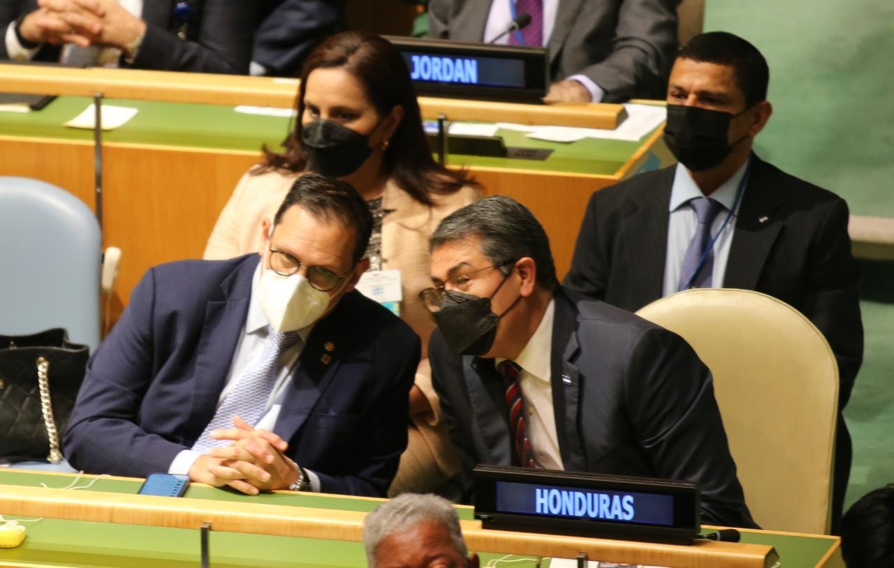 Presidente Hernández presente en la apertura de la Asamblea General de la ONU