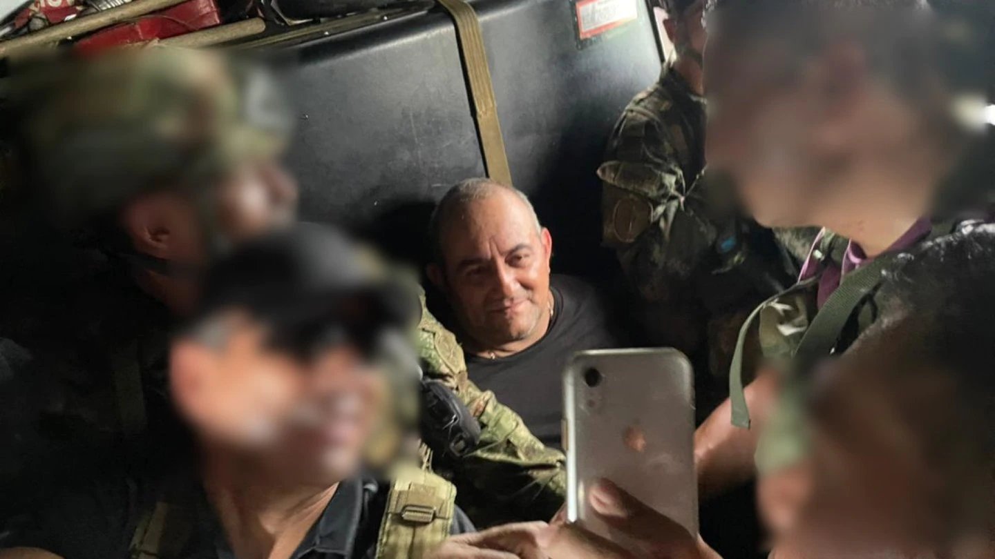 Colombia capturó a “Otoniel”, jefe del Clan del Golfo y el narcotraficante más buscado del país