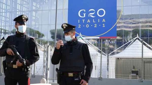 Arranca cumbre del G20 en Roma centrada en el cambio climático