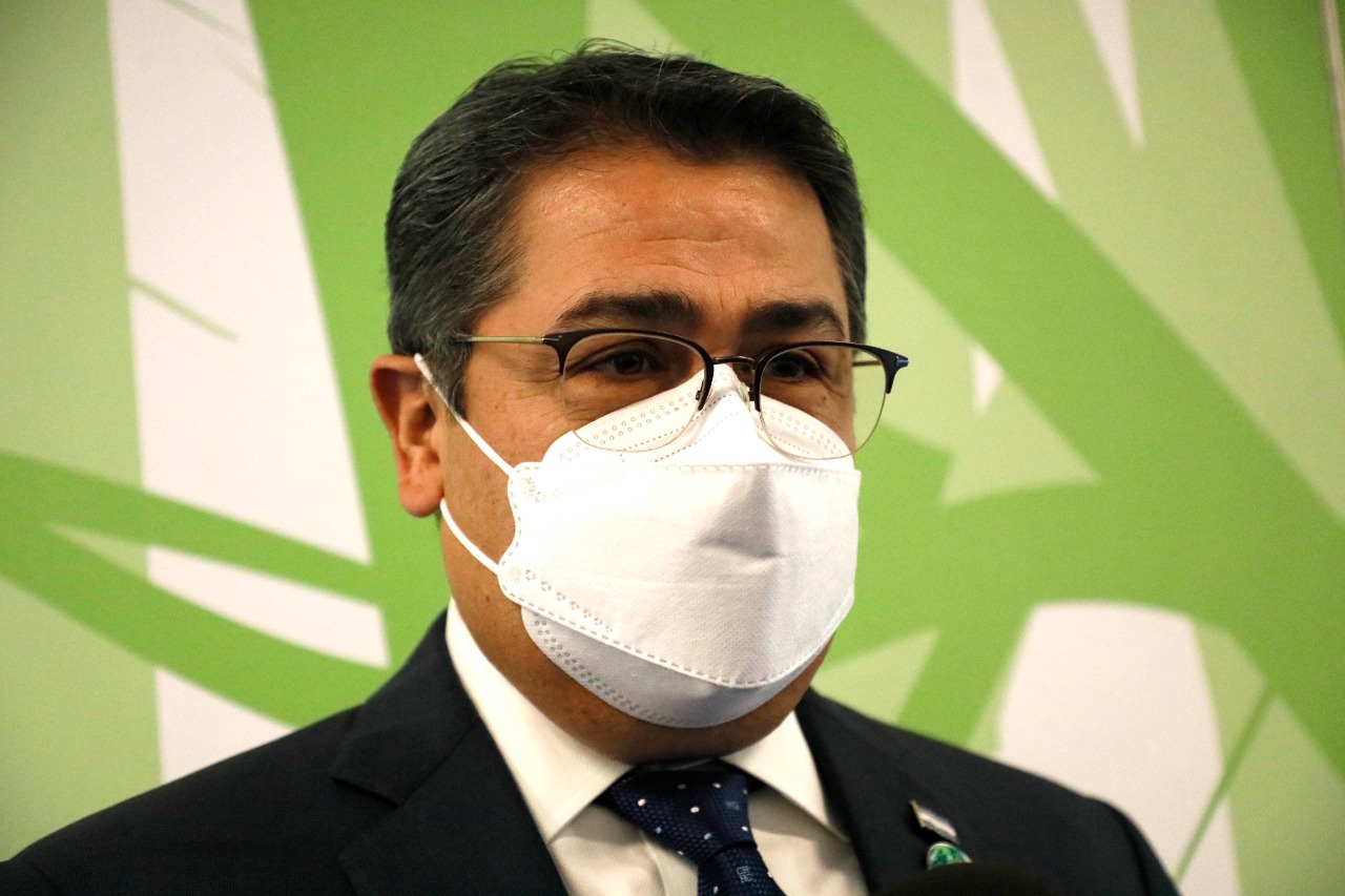 Presidente Hernández aboga por inclusión de Honduras en junta directiva de Fondos Verdes del Clima