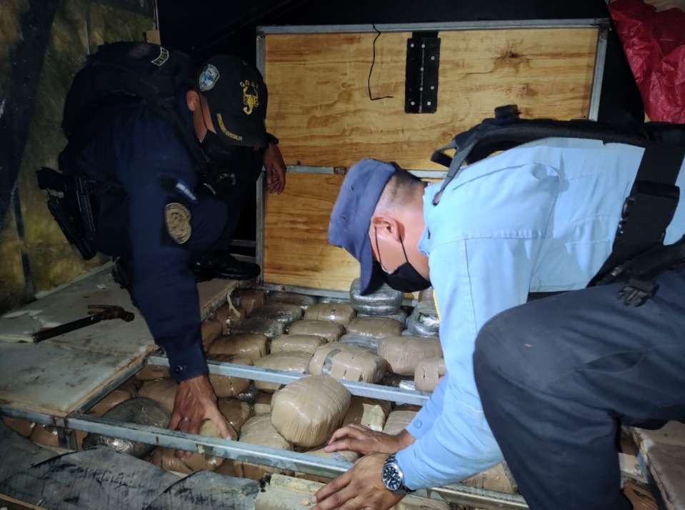 A 895 ascienden los paquetes de marihuana decomisados en Choluteca