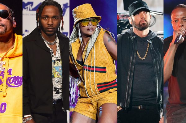 Leyendas del hip hop en el show de medio tiempo del Super Bowl 2022