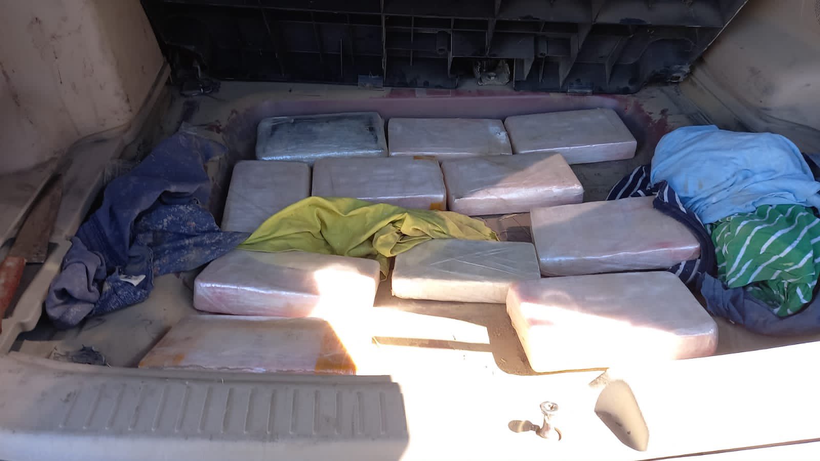 Capturan individuo con al menos 11 paquetes de cocaína en El Durazno
