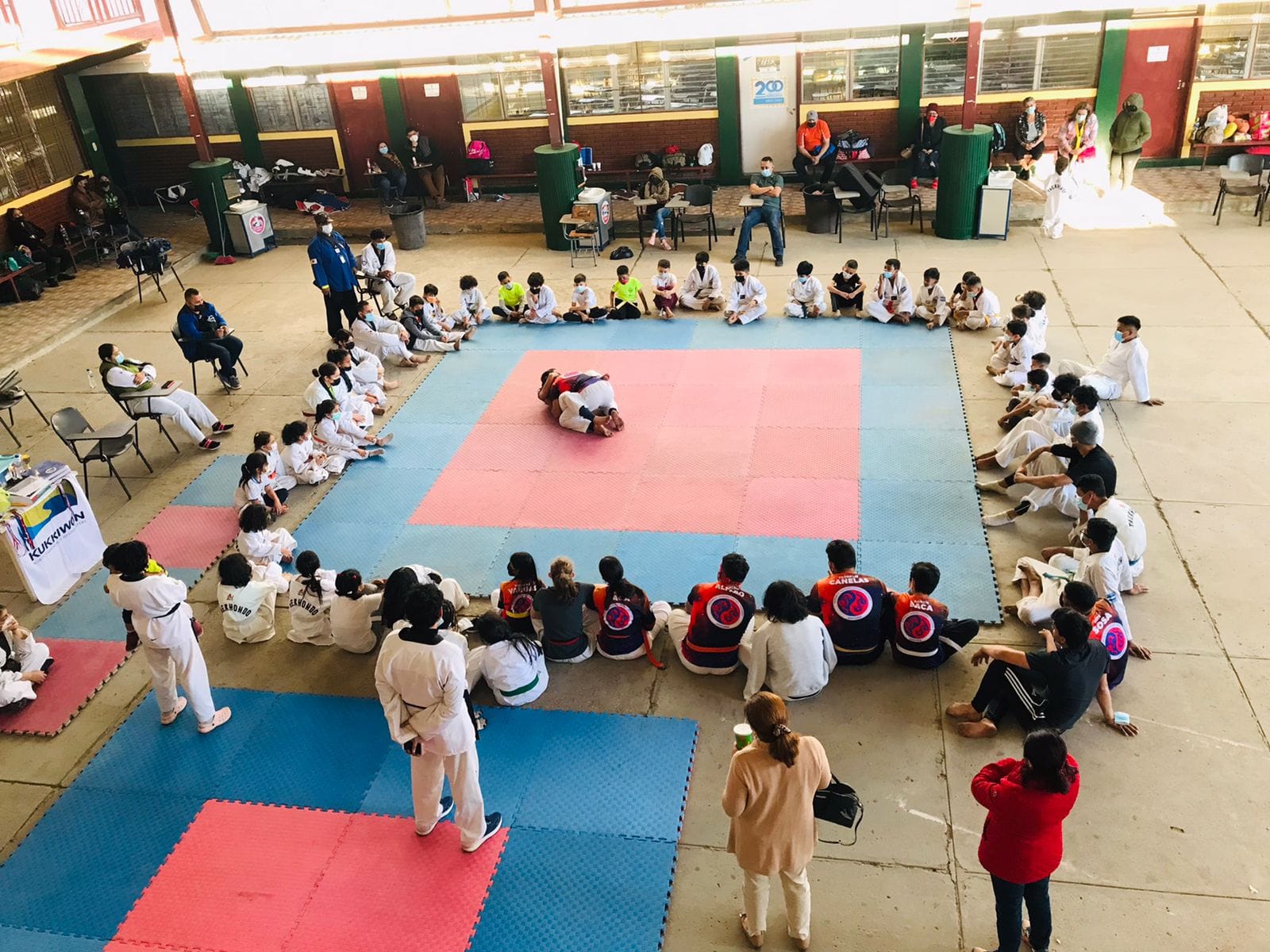 Rotundo éxito 1er. Campamento de Taekwondo en Intibucá de la Academia «Águilas Doradas»