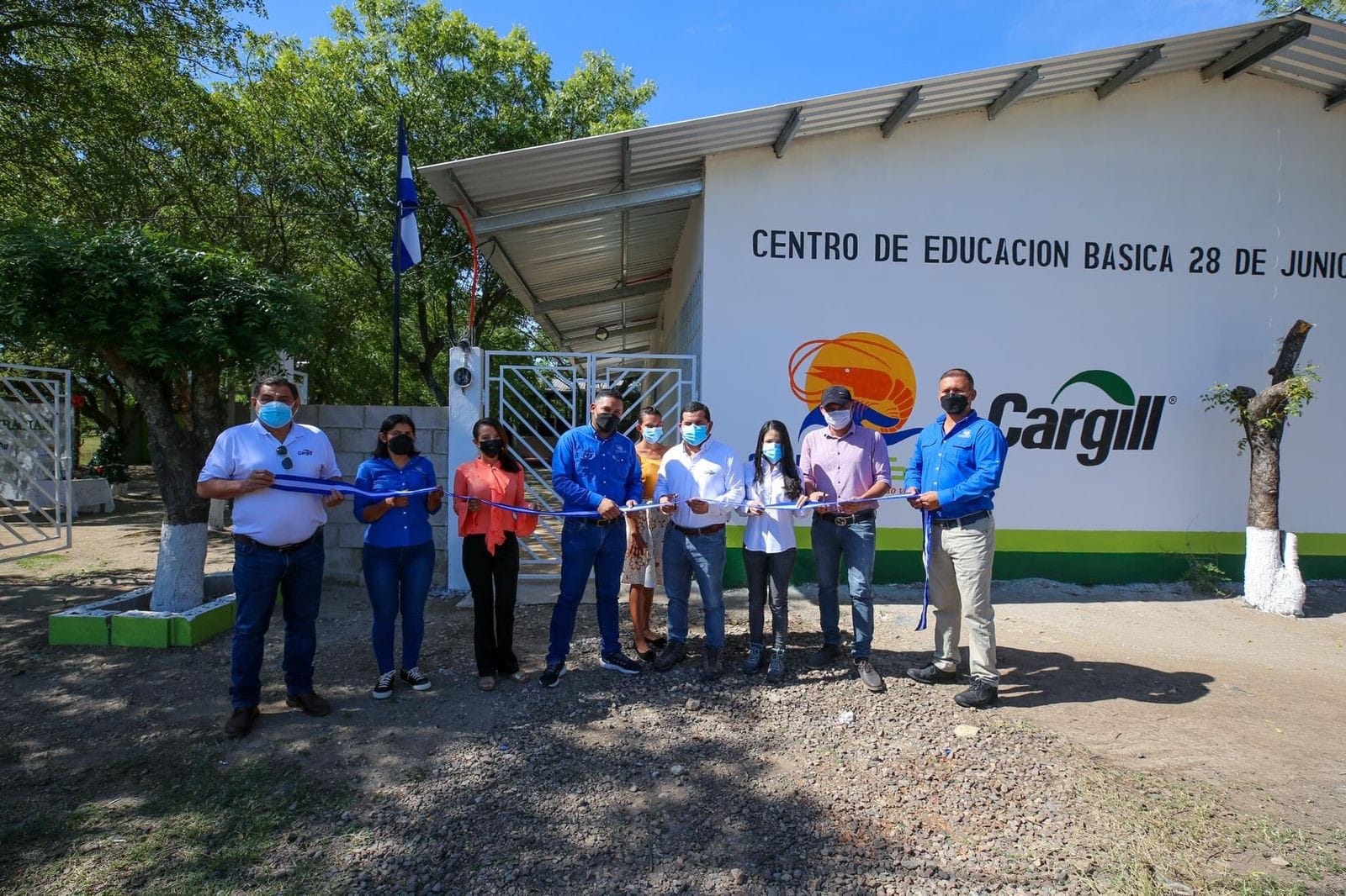 Cargill y FUNDESUR apoyan la educación de los niños de zonas rurales del sur de Honduras