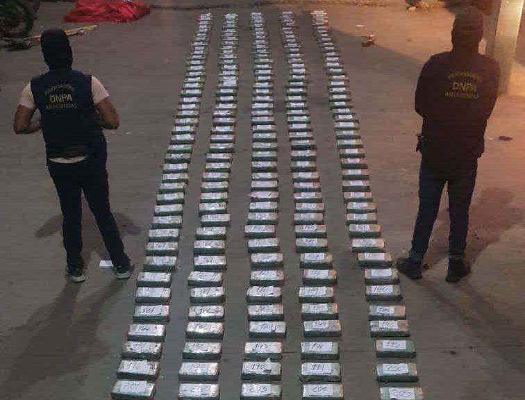 Fiscales preparan requerimiento fiscal tras incautación de 248 kilos de supuesta cocaína