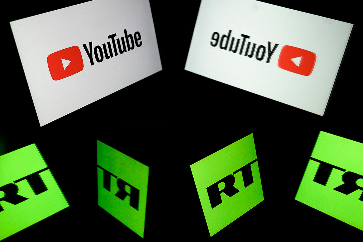 Google bloquea en Europa los canales de RT y Sputnik en YouTube