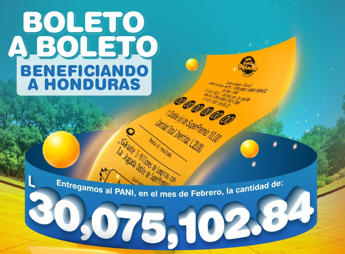 LOTO entrega más de L. 30 millones en aportaciones al PANI