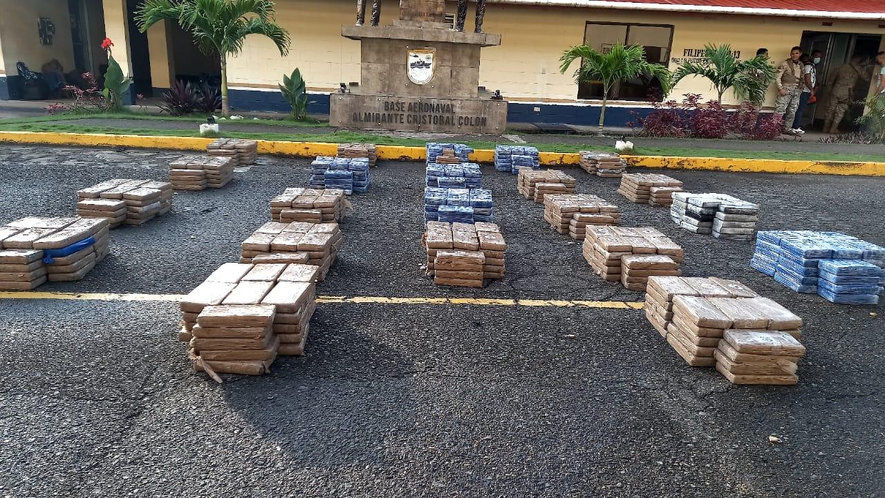 Panamá incauta droga en contenedor que salió de Honduras con destino a Europa