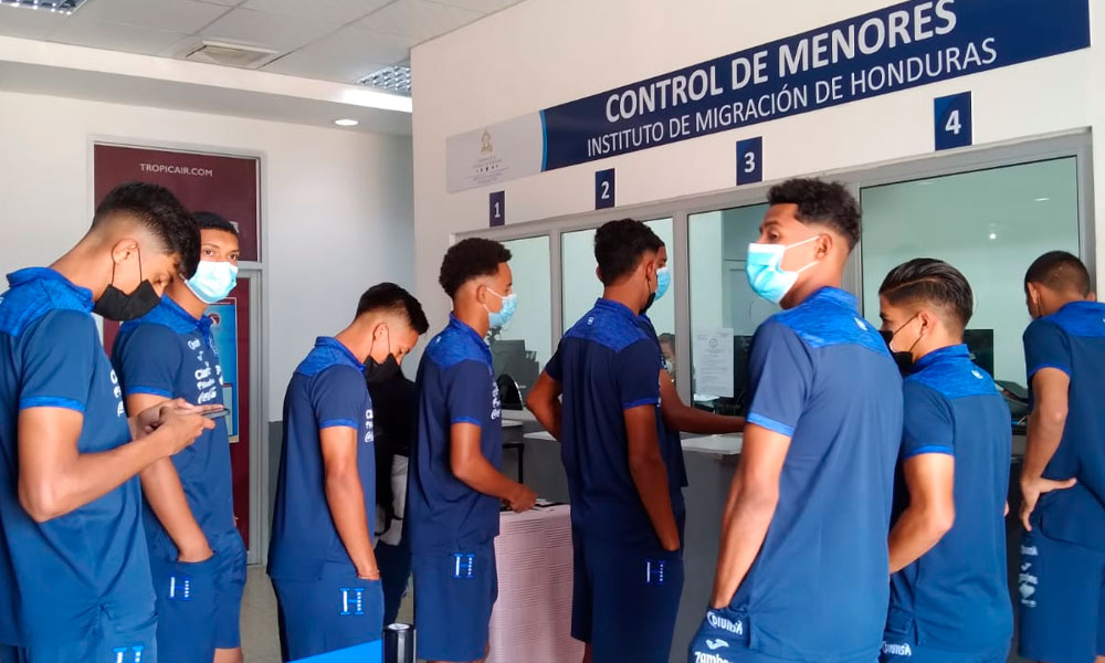 Sub-19 de Honduras viaja a Belice para disputar torneo de Uncaf