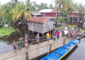 Varias comunidades siguen inundadas en Gracias a Dios