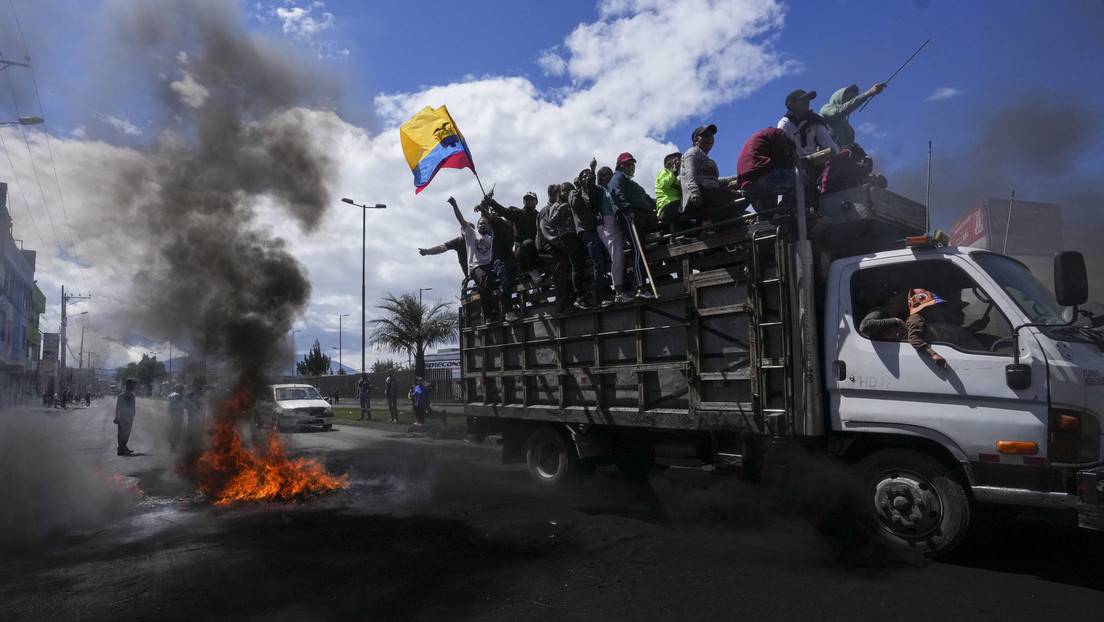 Lasso declara estado de excepción en tres provincias de Ecuador por protestas indígenas