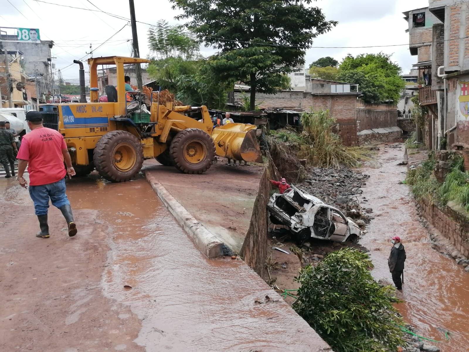 Siete muertos y más de 3 mil afectados han dejado lluvias en Honduras