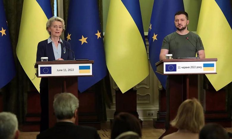 Comisión Europea propone que Ucrania sea candidata a miembro de la UE