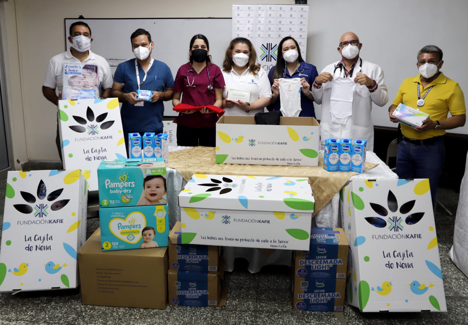 Fundación Kafie y Lacthosa se solidarizan con el Hospital Roberto Suazo Córdova