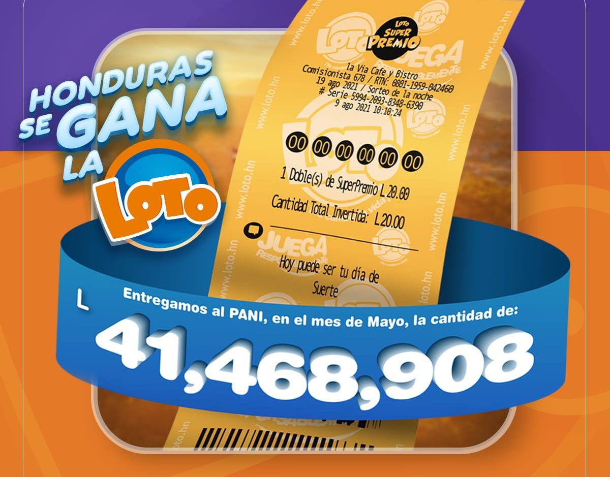 LOTO entrega más de L. 41 millones en aportación mensual al PANI