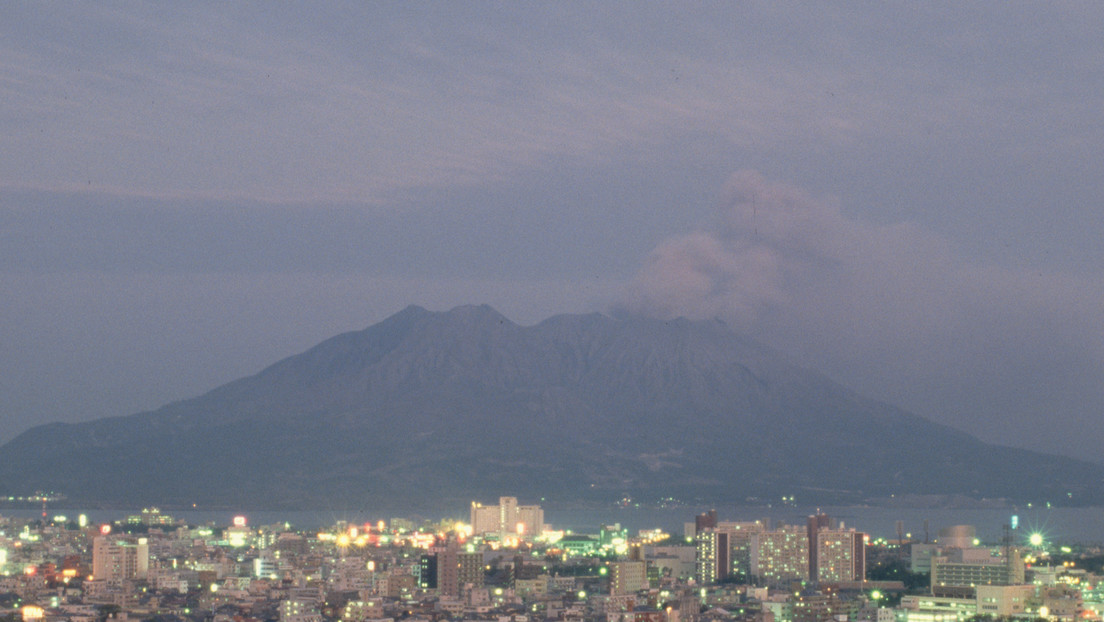 Japón declaró la alerta máxima por la erupción del volcán Sakurajima
