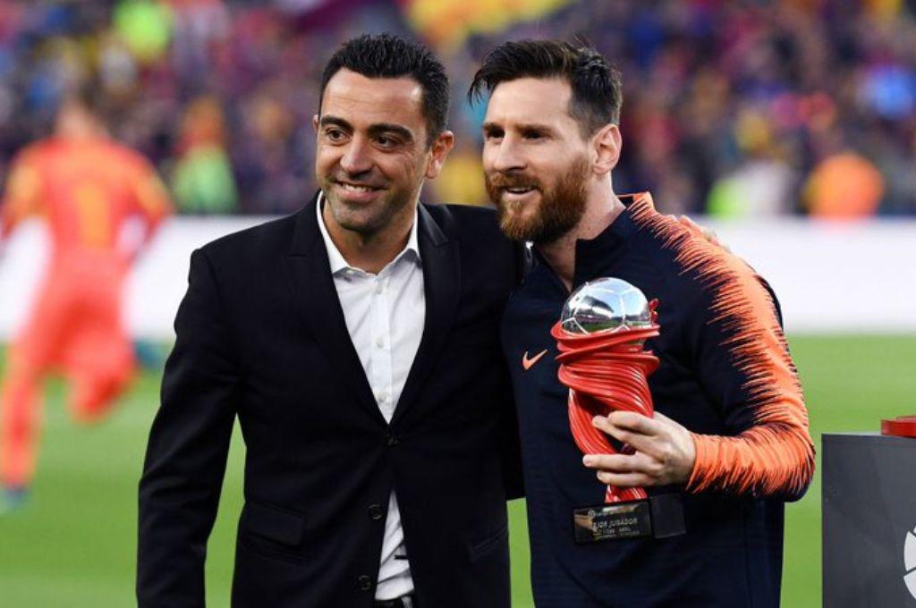 Xavi pide el fichaje de Leo Messi para la próxima temporada en el Barcelona
