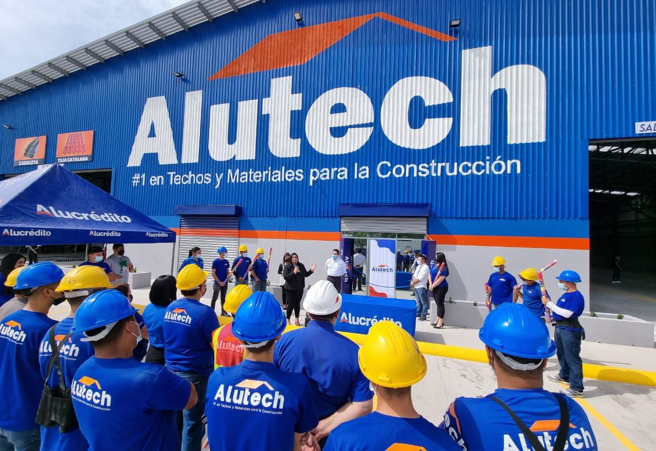Alutech abre nueva tienda y centro de distribución de materiales para construcción en Tegucigalpa