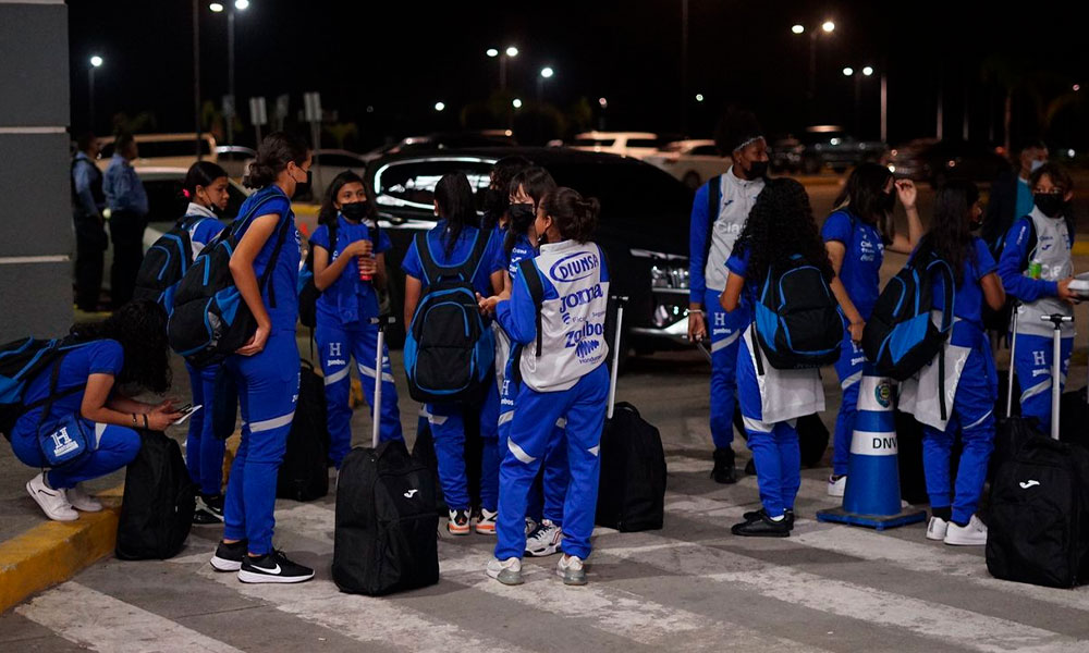 Selección Femenina Sub-15 de Honduras viajó a EEUU para torneo de Concacaf