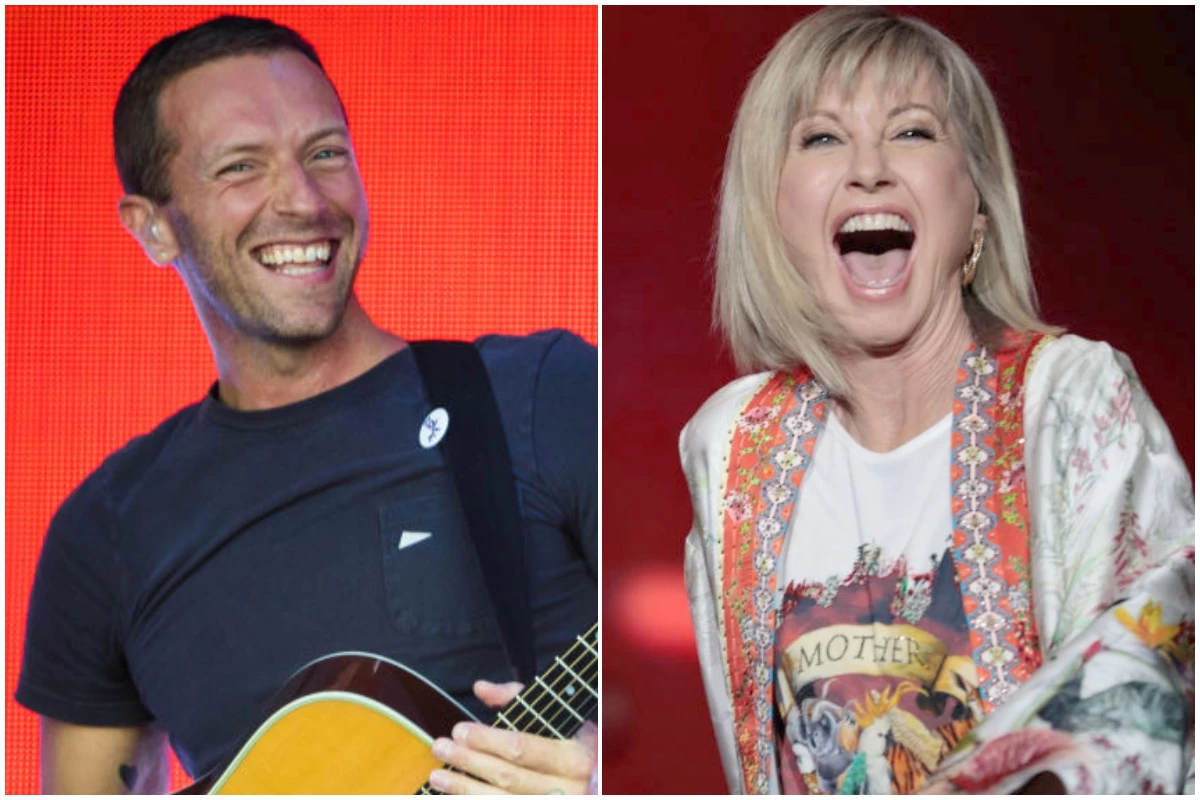 Coldplay homenajea a Olivia Newton-John en pleno concierto   