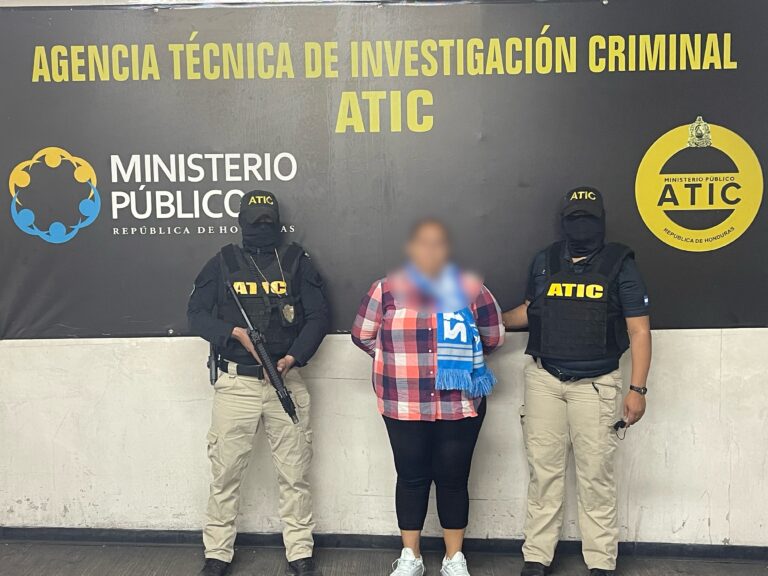 ATIC captura a octava implicada en red de tráfico de drogas transnacional