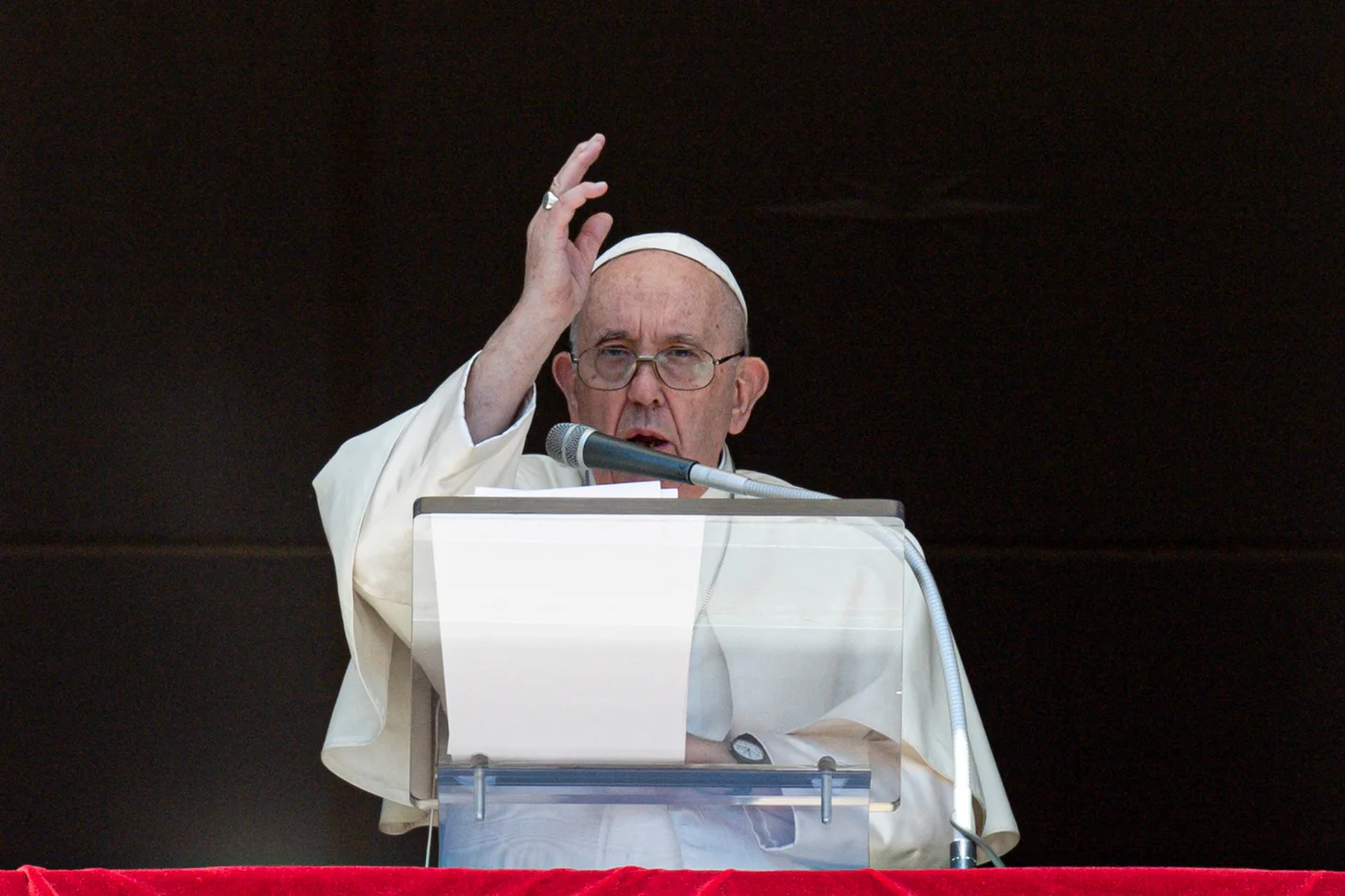 El papa Francisco pidió por las víctimas de la guerra y “el martirizado pueblo ucraniano”