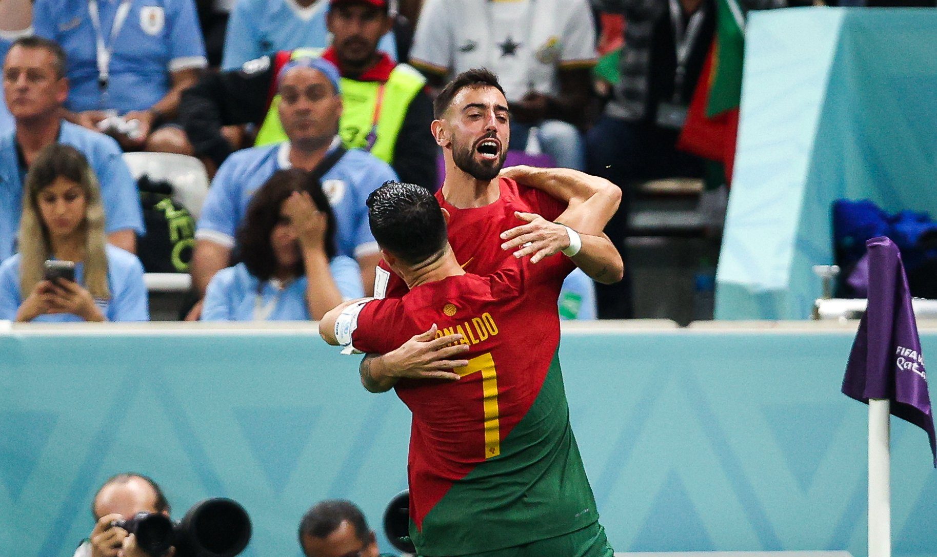 Portugal gana un ajustado partido ante Uruguay y está en octavos del Mundial