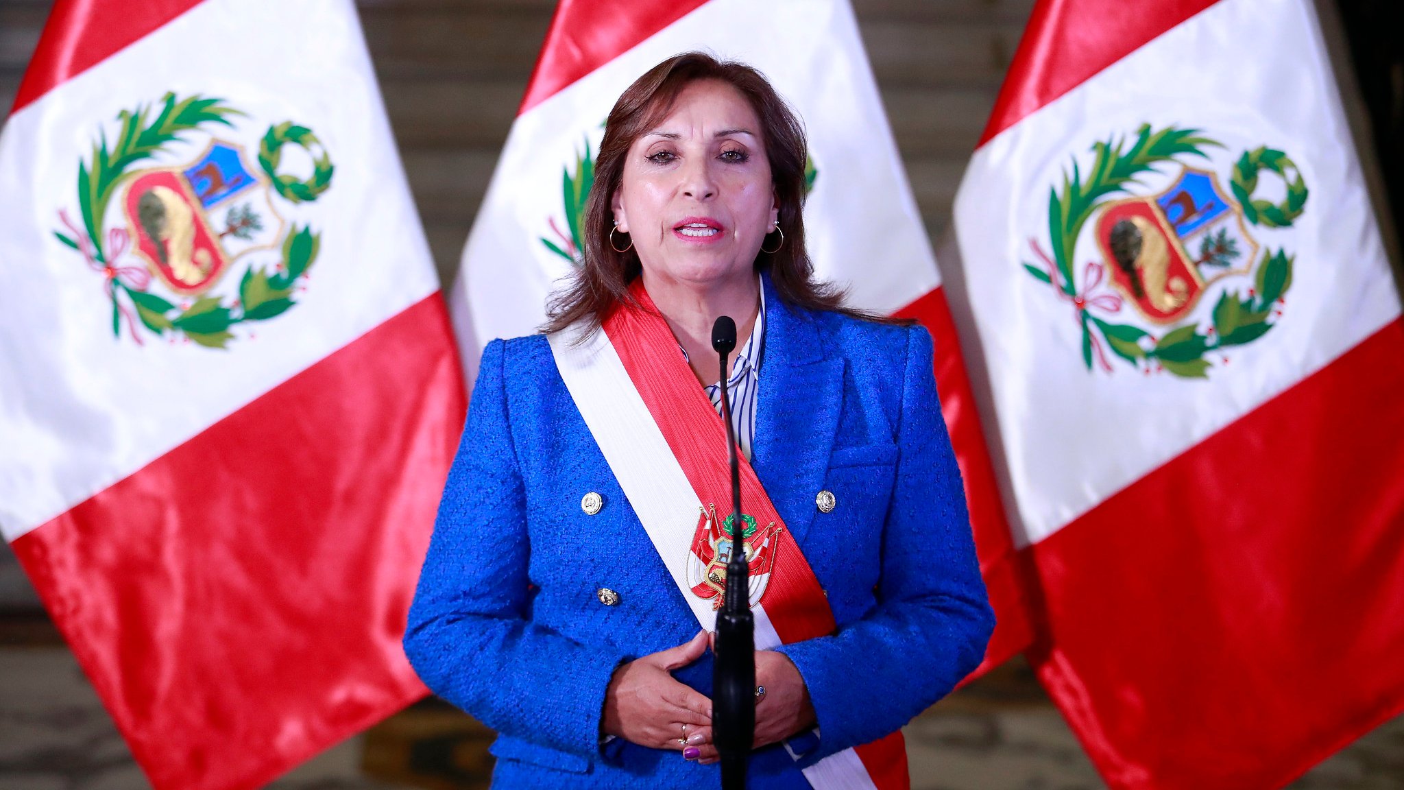 Presidenta Boluarte propone adelantar comicios en Perú a abril de 2024