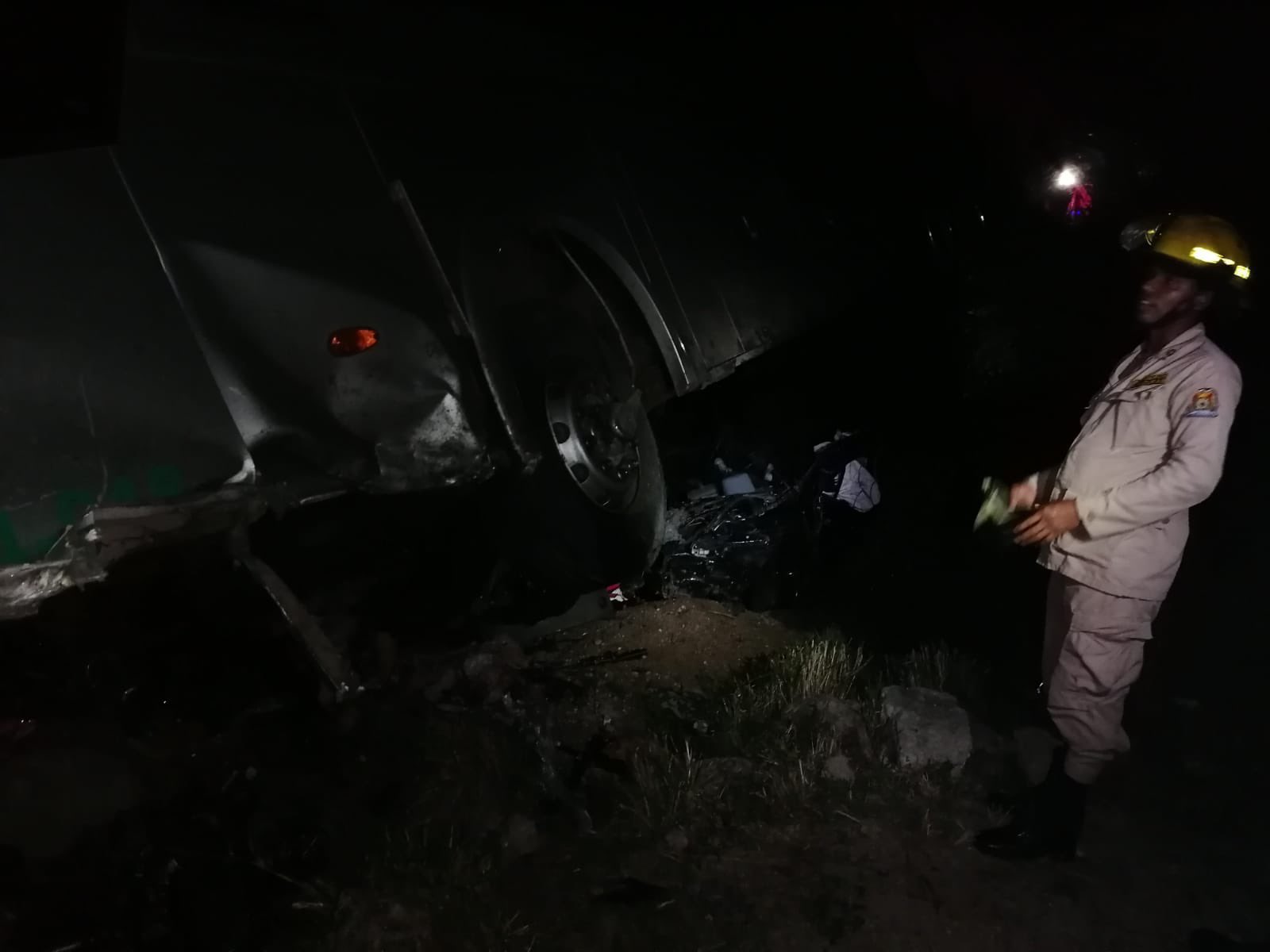 Tres muertos de una misma familia dejó aparatoso accidente en carretera a Olancho