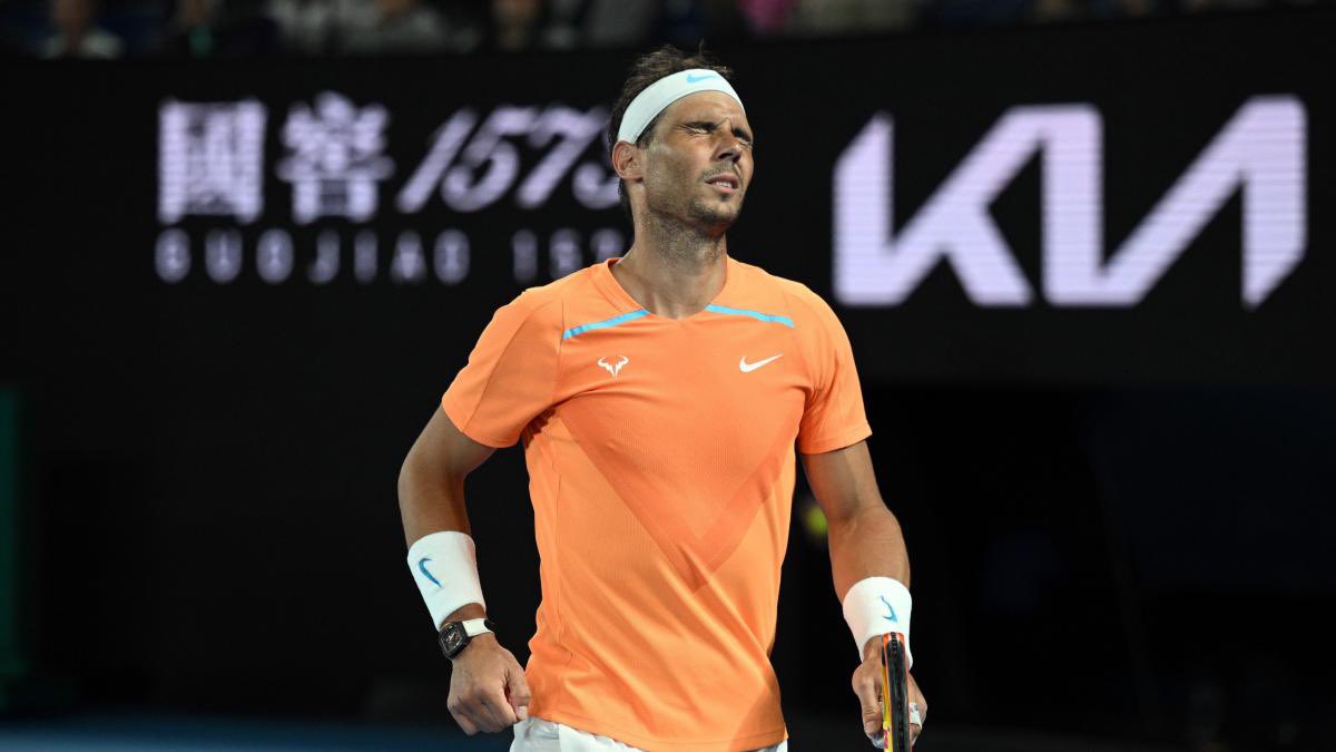 El campeón defensor, Rafael Nadal, lesionado y eliminado del Abierto de Australia