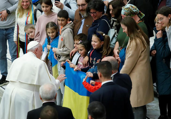 El papa Francisco pidió un alto el fuego en Ucrania y el inicio de negociaciones de paz