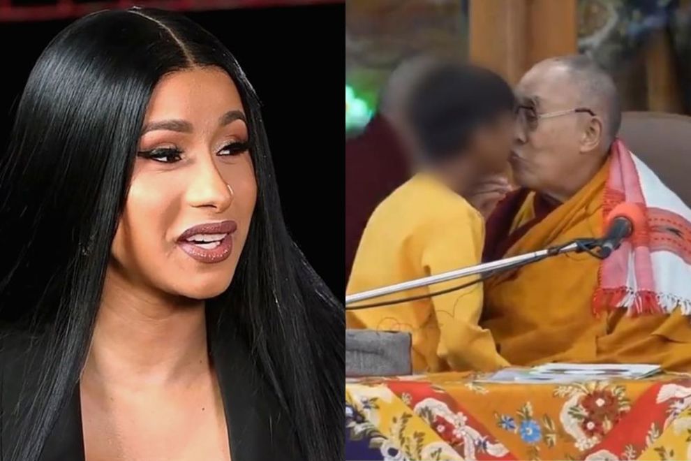 Cardi B reacciona a video del Dalai Lama: “El mundo está lleno de depredadores”