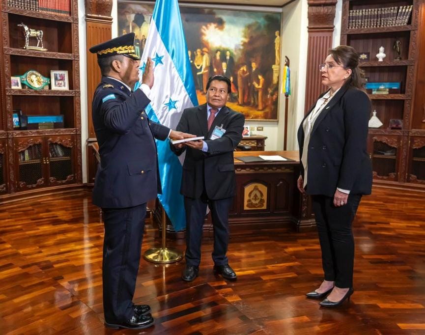 Asume Juan Manuel Aguilar como nuevo director de la Policía Nacional
